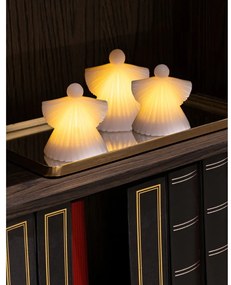 Fehér fénydekoráció készlet 2 db-os ø 9 cm Asta – Sirius