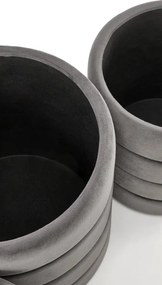 Pacho puff szett szürke