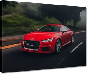 Vászonkép 40x30 Piros Audi Autó