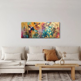 Kép - Absztrakt festmény a természetről (120x50 cm)