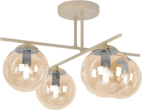 KAJA K-5783 FELIX Glamour Mennyezeti Lámpa Sárga E14 IP20