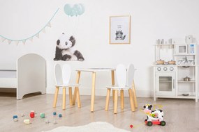 Ourbaby - Gyerek asztal és székek nyuszifülekkel Bunny