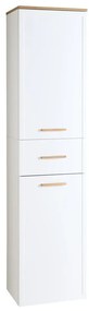 Fehér fürdőszoba szekrény 184x45 cm Quickset 383 – Pelipal