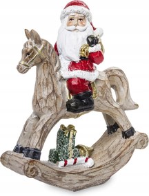 Karácsonyi Hintaló Figura Mikulás