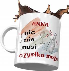 Bögre Anna Feleség Barátnő Ajándék Nyomtatott Fotóval