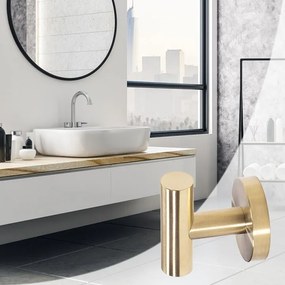 Fürdőszoba fogas Brush Gold 322230