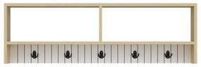 Akasztós panel Vabite 3 (fehér + zafír tölgy) . 1095752