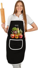 EMI Freshy konyhai kötény, Fekete