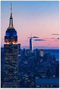 Poszterek 80x120 New York felülnézet
