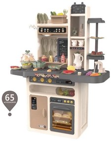 PROCART Gyerekkonyha, 65 db, hideg gőz, fények, hangeffektek, vízkör, zenepanel, 93,5x71x28,5 cm