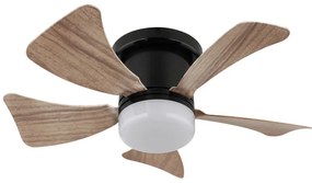 Globo Hines 03609H távirányítós mennyezeti ventilátoros lámpa, 10W LED, 3000K-6500K, 70-750 lm