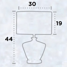 Searchlight EU4552CC - Asztali lámpa NETWORK 1xE27/60W/230V