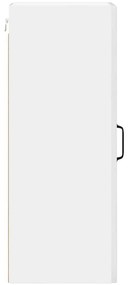 Fali konyhaszekrény Magas Fényű Fehér 30 x 31 x 80 cm Faanyag