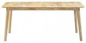 tömör mangófa étkezőasztal 180 x 90 x 76 cm