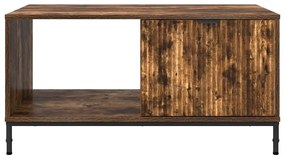 Dohányzóasztal Füstölt tölgy 90 x 49 x 46 cm Faanyag