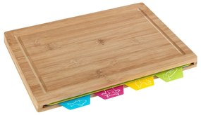Bambusz vágódeszka 22,5x32,5 cm Bella – Wenko