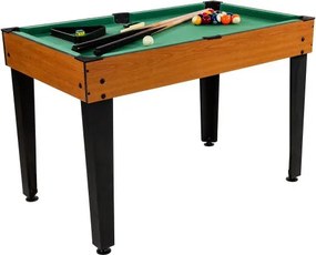 GamesPlanet® Játékasztal Multigame 15in1 barna világos