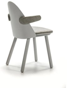 Uma szürke karfás szék - Teulat