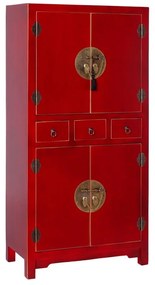 Piros szekrény 63x131 cm Oriente – Ixia
