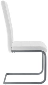 Juskys 2 db Vegas konzol szék készlet - fehér