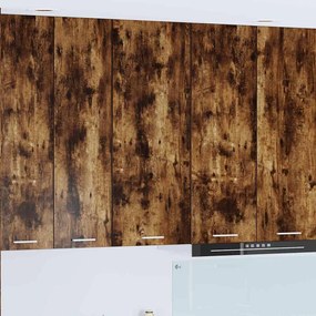 Függő szekrény Riga Füstölt tölgy 40 x 31 x 100 cm Faanyag