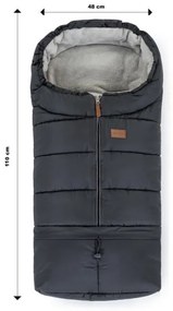 PETITE&MARS - Baba bundazsák 3in1 JIBOT szürke