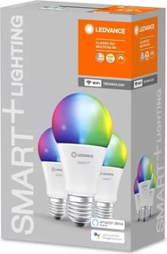 KÉSZLET 3x LED RGBW Dimmelhető izzó SMART+ E27/9W/230V 2700K-6500K - Ledvance