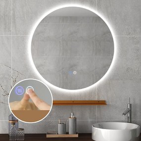 60 cm-es, LED-es fürdőszobai tükör