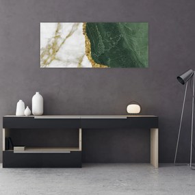 Kép - Zöld márvány N⁰3 (120x50 cm)