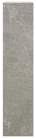 betonszürke szerelt fa cipőszekrény 63x24x103 cm