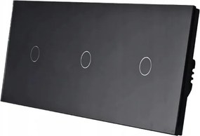 Érintőkapcsoló Zigbee Tuya 1+1+1 Nélkül N