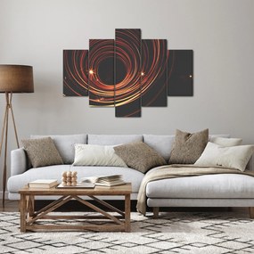 Absztrakt vonalak képe (150x105 cm)