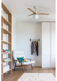 FARO 34281WT-11L KLIMS mennyezeti ventilátor 1xE27/15W/230V fenyő/fehér, 92,5 cm