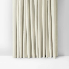 Goldea sötétítő függöny blackout - homok színű 270x180 cm