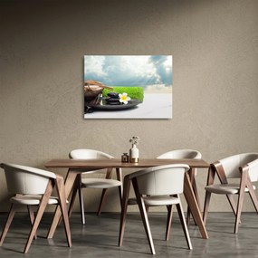 Kép - Spa and relax (üvegen) (70x50 cm)