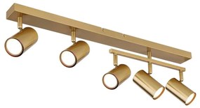 Globo 57911-5GO - spotlámpa ROBBY 5xGU10/35W/230V arany