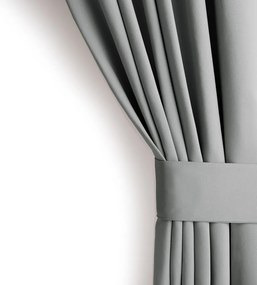 Szürke sötétítő termo függöny 140x245 cm Pleat – Restilo