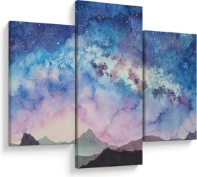 Kép - Milky Way, akvarell (90x60 cm)