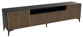 TV asztal RTV Cora Craftsman tölgy-fekete 180 cm