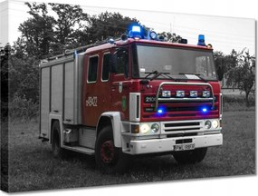 Vászonkép 30x20 Tűzoltóautó