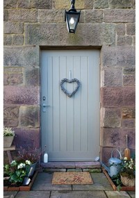 Kókuszrost lábtörlő 40x60 cm Hello Scribbly Floral – Artsy Doormats