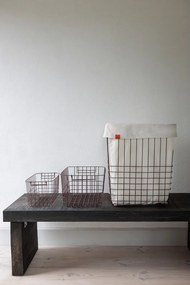 Borvörös fém szennyeskosár 64 l Store-It – Mette Ditmer Denmark