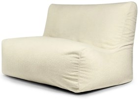 Krémszínű buklé babzsákfotel Sofa Seat Lounge – SLOWDOWN