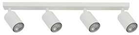 Spotlámpa ZOOM 4xGU10/25W/230V fehér