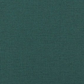 sötétzöld szövet Chesterfield kanapé