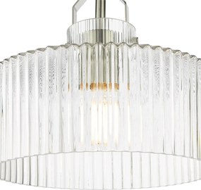 Dar Lighting modern mennyezeti lámpa lenka szatén nikkel darlen4846