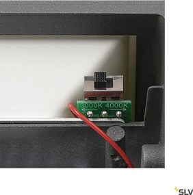 SLV 1005148 SITRA Modern Kültéri Fali Lámpa Antracit LED IP44