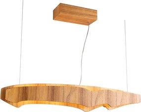 Quintiesse Horizon QN-HORIZON-LED-LP-100-TEAK Függőlámpa 1x46W/LED 3000K 2696lm IP20