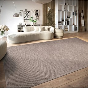 Világosbarna kézi szövésű gyapjú szőnyeg 160x230 cm Francois – Villeroy&amp;Boch
