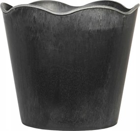 Virágtartó fedél Kő Utánzat átm. 16cm